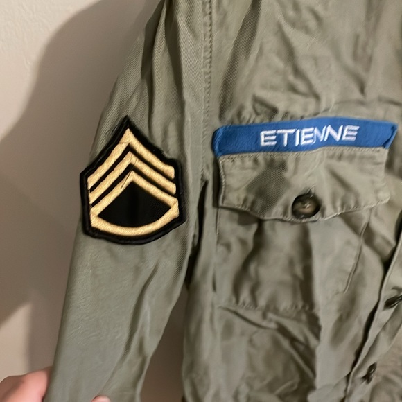 Etienne Marcel - military button up shirt - Picture 3 of 5